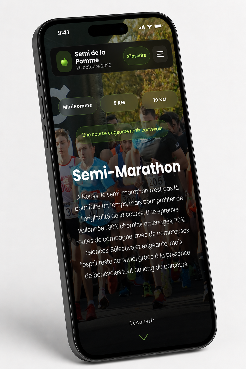 Version mobile du site
